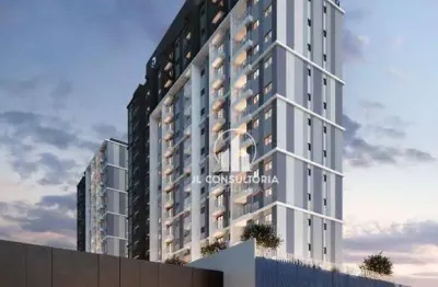 Apartamento à venda, 44 m² por r$ 445.700,00 - novo mundo - curitiba/pr