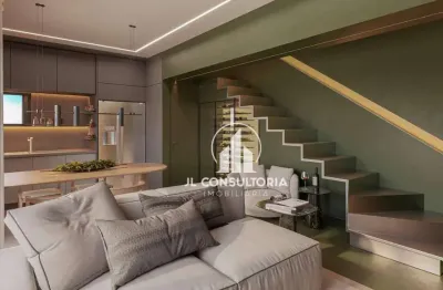 Apartamento duplex à venda, 71 m² por r$ 998.240,00 - água verde - curitiba/pr