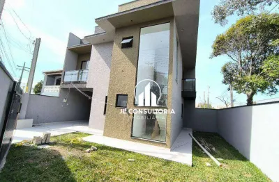 Sobrado à venda, 112 m² por r$ 630.000,00 - sítio cercado - curitiba/pr