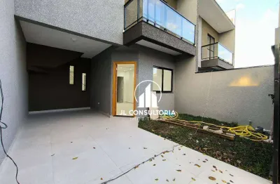Sobrado à venda, 92 m² por r$ 530.000,00 - sítio cercado - curitiba/pr