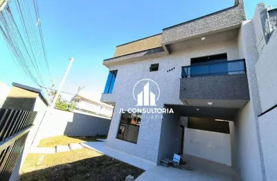 Sobrado à venda, 88 m² por r$ 600.000,00 - sítio cercado - curitiba/pr