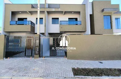 Sobrado com 3 dormitórios à venda, 80 m² por r$ 500.000,00 - sítio cercado - curitiba/pr