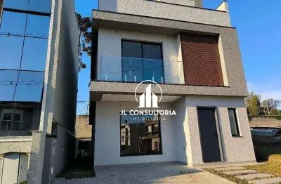 Sobrado à venda, 169 m² por r$ 1.299.000,00 - umbará - curitiba/pr