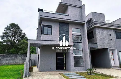 Sobrado à venda, 157 m² por r$ 1.199.000,00 - umbará - curitiba/pr