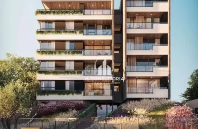 Apartamento garden à venda, 132 m² por r$ 1.481.927,00 - mercês - curitiba/pr