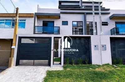 Sobrado à venda, 170 m² por r$ 900.000,00 - capão raso - curitiba/pr