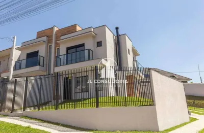 Sobrado à venda, 104 m² por r$ 735.000,00 - atuba - curitiba/pr