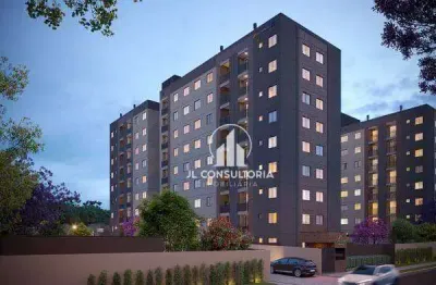 Apartamento à venda, 43 m² por r$ 261.997,00 - costeira - araucária/pr