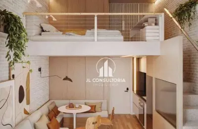 Apartamento com 1 dormitório à venda, 30 m² por r$ 471.038,00 - centro - curitiba/pr