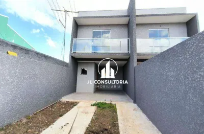 Sobrado com 3 dormitórios à venda, 88 m² por r$ 420.000,00 - sítio cercado - curitiba/pr