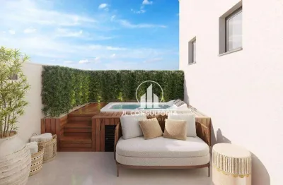 Cobertura à venda, 103 m² por r$ 889.500,00 - bairro alto - curitiba/pr