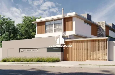 Casa em condomínio com 3 suítes à venda, 277 m² por r$ 2.490.000 - cascatinha - curitiba/pr