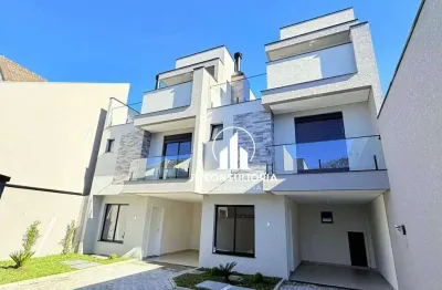 Sobrado com 3 dormitórios à venda, 135 m² por r$ 959.900,00 - capão da imbuia - curitiba/pr