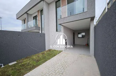 Sobrado à venda, 104 m² por r$ 579.000,00 - cajuru - curitiba/pr