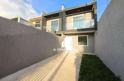 Sobrado à venda, 84 m² por r$ 430.000,00 - sítio cercado - curitiba/pr