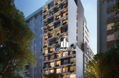 Studio à venda, 30 m² por r$ 374.150,00 - cristo rei - curitiba/pr