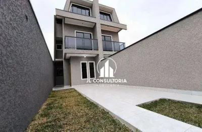 Sobrado à venda, 102 m² por r$ 499.000,00 - sítio cercado - curitiba/pr
