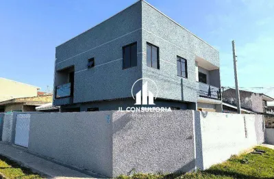 Sobrado à venda, 80 m² por r$ 440.000,00 - sítio cercado - curitiba/pr