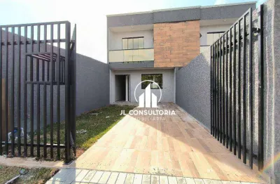 Sobrado à venda, 94 m² por r$ 520.000,00 - sítio cercado - curitiba/pr