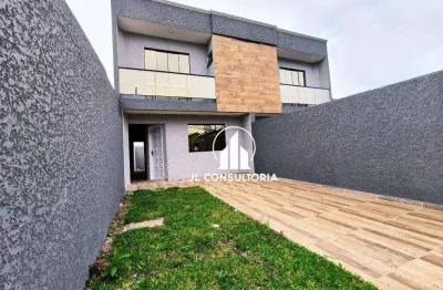 Sobrado à venda, 94 m² por r$ 525.000,00 - sítio cercado - curitiba/pr