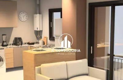 Apartamento à venda, 34 m² por r$ 329.000,00 - cajuru - curitiba/pr