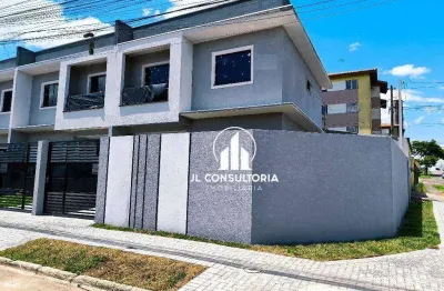 Sobrado à venda, 91 m² por r$ 560.000,00 - sítio cercado - curitiba/pr