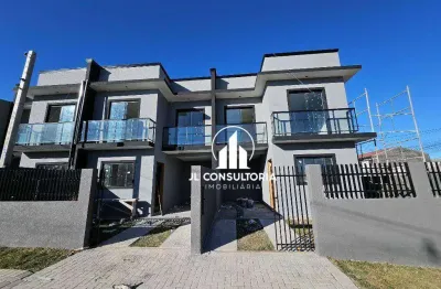 Sobrado de esquina com 3 dormitórios à venda, 81 m² por r$ 490.000 - umbará - curitiba/pr