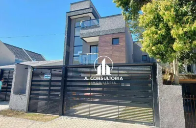 Sobrado com 3 dormitórios à venda, 140 m² por r$ 1.050.000,00 - capão raso - curitiba/pr
