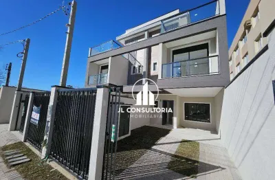 Sobrado com 3 dormitórios à venda, 141 m² por r$ 1.190.000,00 - portão - curitiba/pr