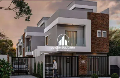 Sobrado à venda, 127 m² por r$ 550.000,00 - pinheirinho - curitiba/pr