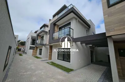 Sobrado à venda, 152 m² por r$ 749.000,00 - uberaba - curitiba/pr