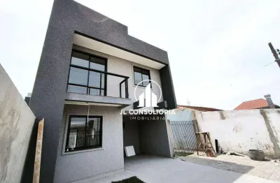 Sobrado à venda, 90 m² por r$ 640.000,00 - sítio cercado - curitiba/pr