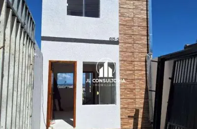 Sobrado com 2 dormitórios à venda, 48 m² por r$ 350.000,00 - pinheirinho - curitiba/pr