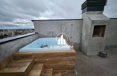 Cobertura com 3 dormitórios à venda, 149 m² por r$ 795.000,00 - cidade jardim - são josé dos pinhais/pr