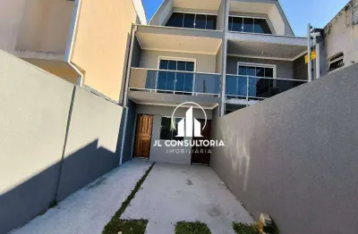 Sobrado à venda, 118 m² por r$ 440.000,00 - sítio cercado - curitiba/pr