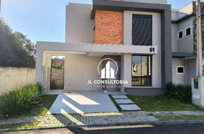 Sobrado à venda, 121 m² por r$ 800.000,00 - campo de santana - curitiba/pr