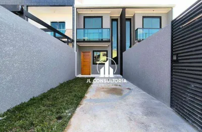 Sobrado à venda, 82 m² por r$ 370.000,00 - campo de santana - curitiba/pr