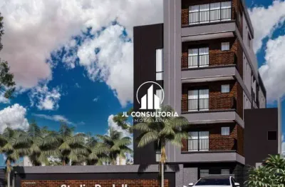 Apartamento garden com 1 dormitório à venda, 51 m² por r$ 260.001 - guaíra - curitiba/pr