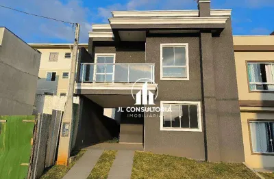 Sobrado à venda, 126 m² por r$ 650.000,00 - campo de santana - curitiba/pr