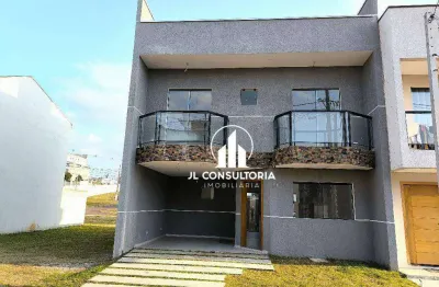 Sobrado à venda, 132 m² por r$ 530.000,00 - campo de santana - curitiba/pr