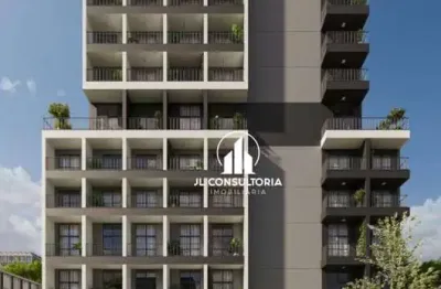 Studio com 1 dormitório à venda, 20 m² por r$ 281.523 - centro cívico - curitiba/pr