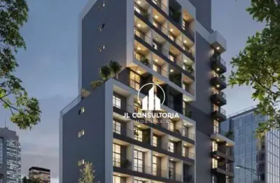 Apartamento garden com 1 dormitório à venda, 45 m² por r$ 432.393 - centro cívico - curitiba/pr