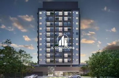 Studio com 1 dormitório à venda, 28 m² por r$ 270.880 - centro - são josé dos pinhais/pr