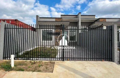 Casa à venda, 60 m² por r$ 330.000,00 - gralha azul - fazenda rio grande/pr