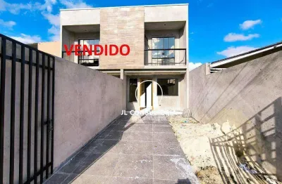 Sobrado com 3 dormitórios à venda, 83 m² por R$ 400.000,00 - Sítio Cercado - Curitiba/PR