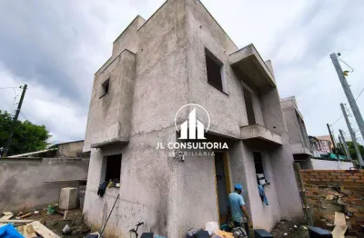 Sobrado à venda, 80 m² por r$ 550.000,00 - sítio cercado - curitiba/pr