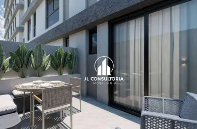 Apartamento garden com 1 dormitório à venda, 29 m² por r$ 333.900,00 - mercês - curitiba/pr