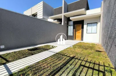 Casa com 2 dormitórios à venda, 49 m² por r$ 329.000,00 - sítio cercado - curitiba/pr