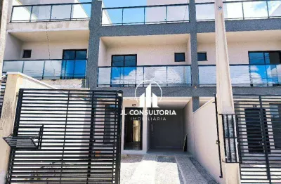 Sobrado à venda, 136 m² por r$ 780.000,00 - pinheirinho - curitiba/pr