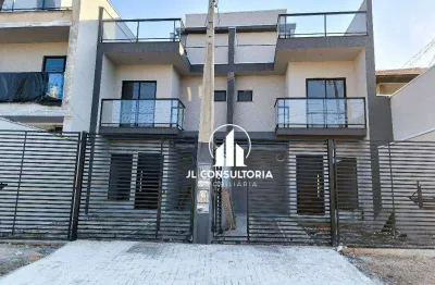 Sobrado com 3 dormitórios à venda, 105 m² por r$ 650.000,00 - pinheirinho - curitiba/pr